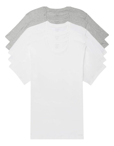 Camisetas Calvin Klein 5 Pack Algodón Classic Fit - Original