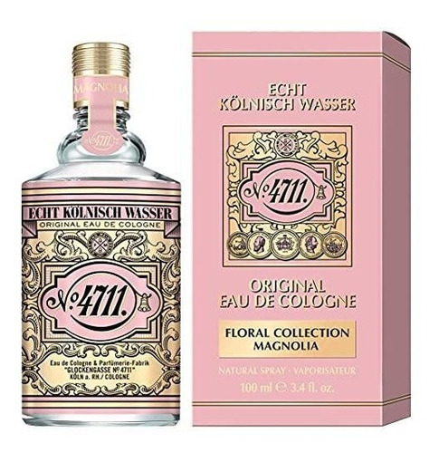 Colonia Importada 4711 Magnolia Eau De Cologne 100ml.