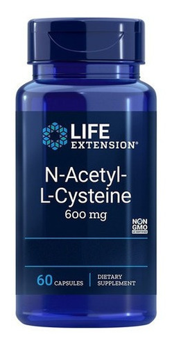 Life Extension Nac N Acetilcisteína 600mg x 60 cáps