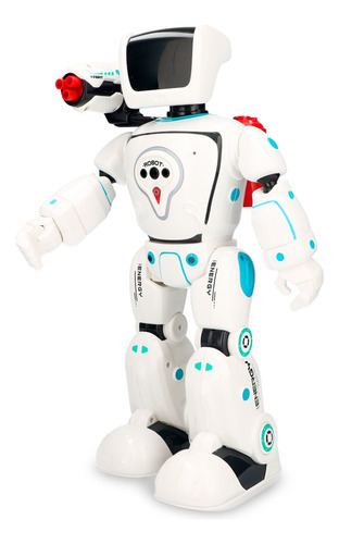 Robot A Control Remoto Programable Radioshack Color Blanco
