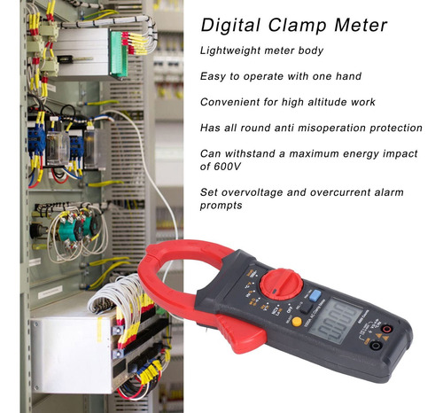 Clampmeter Digitalclampmultimeter Powersaving Portable