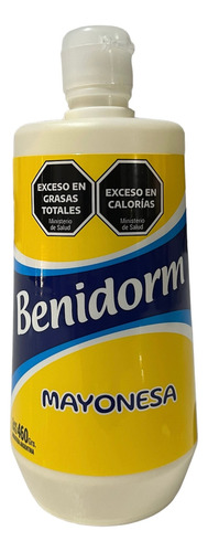 Mayonesa Benidorm X 460 Gr Caja X 12 Pomos