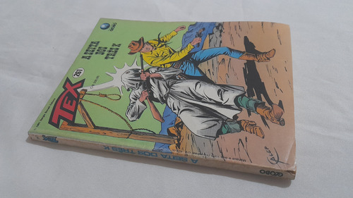 Revista Hq Gibi Tex N° 261 : A Seita Dos Três K - Globo 1991 (Usado)