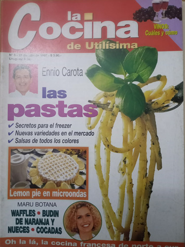 Revista La Cocina De Utilísima Las Pastas (m)