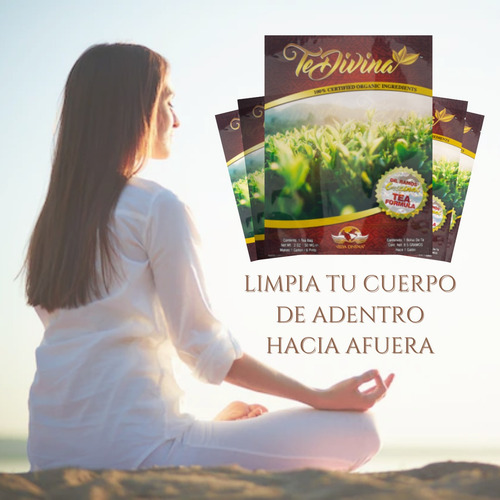 Te Divina (3 Sobres) 100% Original Envío Gratis Detox