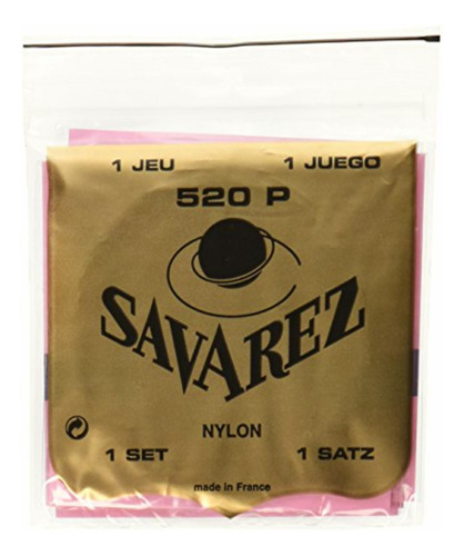 Savarez 520p Encordado Guitarra Acústica Savarez