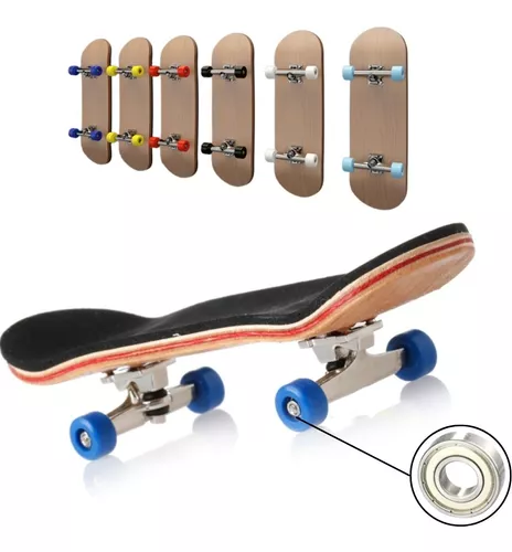 Skate de Dedo Profissional com Shape de Madeira e com Rolamento, Cacareco  Nunca Usado 90381926