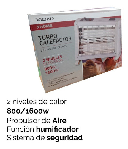 Turbo Calefactor 1500w Es15007730976465338