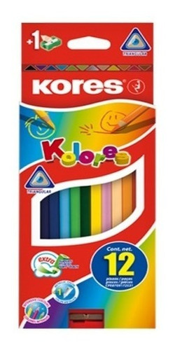 Colores Kores 12 Unidades Al Mayor (bulto 240 Cajas) + Sacap
