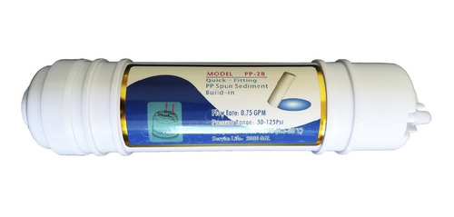 Kit X3 Membranas Filtro Agua In Line Pp Bloque Y Gac Kalley