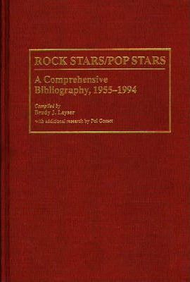Libro Rock Stars/pop Stars - Brady J. Leyser