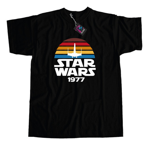 Remera Star Wars Rainbow 1977 Calidad Premium