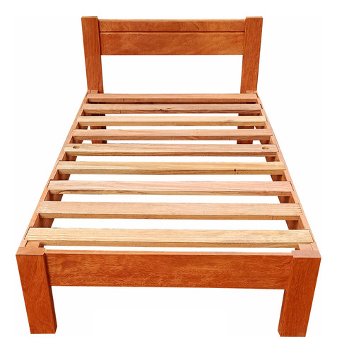 Cama Plaza Y Media,madera Tornillo,modelo Nipon Ii