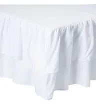 Comprar American Baby Company Falda De Cuna Con Volantes De Doble Ca