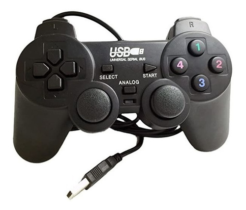 Joypad Joystick Control Para Pc O Laptop Con Cable Usb