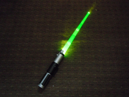 Yoda Ligthsaber Electrónico Sable Jedi, Con Frases, Vintage (Usado)