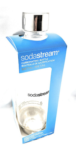 Sodastream Carbonatadora (1 L, Acero Inoxidable)