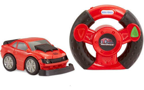 Vehículo A Control Remoto Little Tikes Rojo Personaje Muscle Car