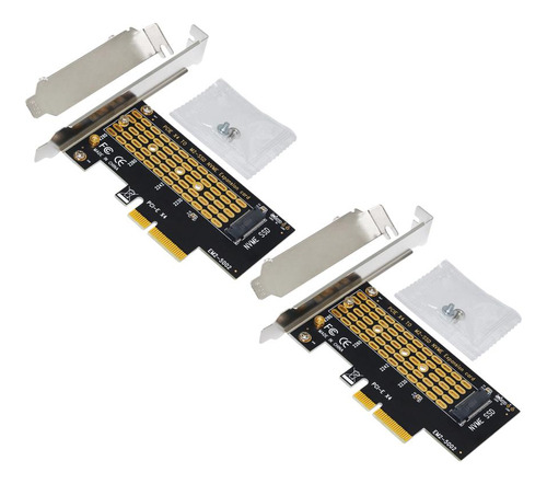 2x Adaptador A M2 / M.2 / Pci A M.2 Ssd Tarjeta De