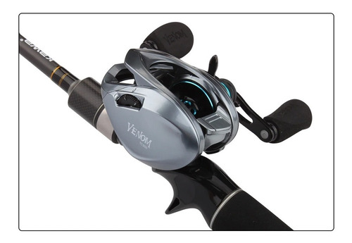 Imagen 5 de 8 de Reel Venon Baitcasting 11+1 Rulemanes + 2 Carretes Aluminio