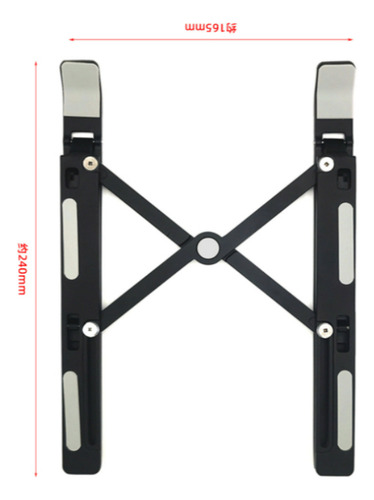 Suporte Note Apoio Notebook Laptop Computador Mesa Rishon