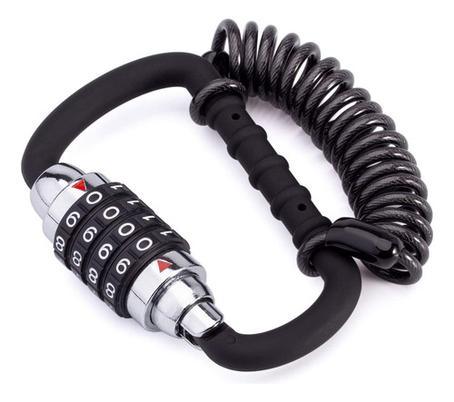 Candado De Cable Para Casco De Motocicleta Marca X Modelo Y Color