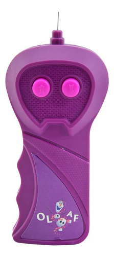 Veiculo Cold Road Frozen Rc 3 Func - Roxo