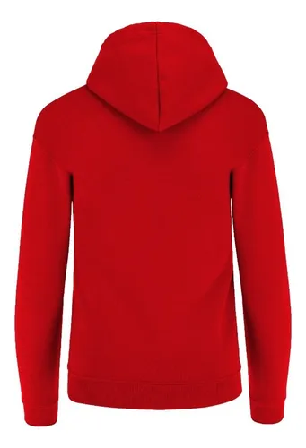 Sudadera Roja Con Capucha - Temu