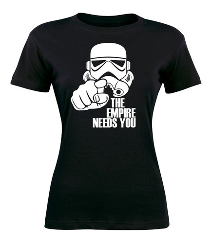 Polera Star Wars Mujer Stormtrooper - Empire 