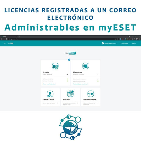 Eset Nod32 Antivirus 2021, 1 Equipo - 1 Año (administrable)