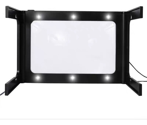 Z Lupa, Manos Libres Con Luz Led For Leer, Coser, Tejer,