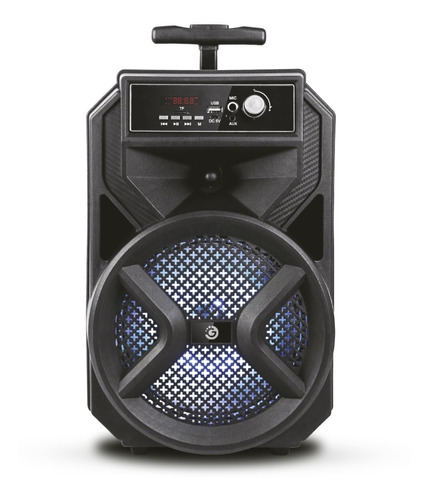 Parlante Caja Activa 8 Con Microfono Karaoke Bluetooth Usb