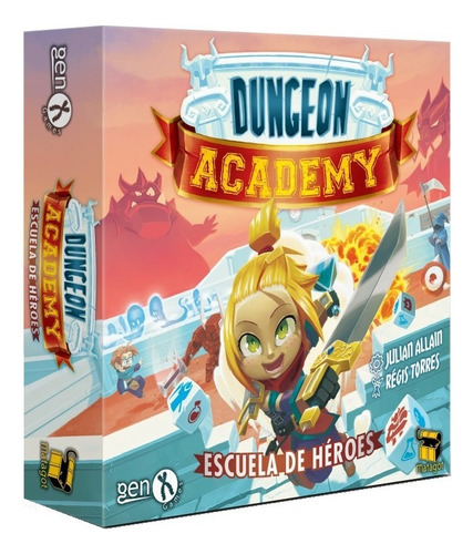 Dungeon Academy Juego De Mesa En Español - Gen X Games