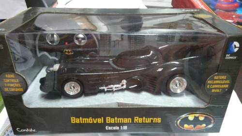 Super Carro Batmovel Batman Returns Controle Remoto Candide