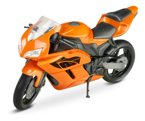 Moto Racing Motorcycle 22cm Pneus Borracha - Roma Brinquedos
