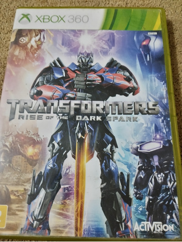 Jogo Transformes Rise Of The Dark Spark Xbox 360 Original 