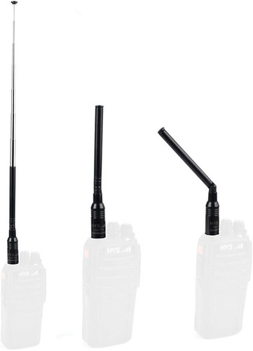 2 Pack Na-774 Sma-female Dual Band Telescopic Ham Radio Ante