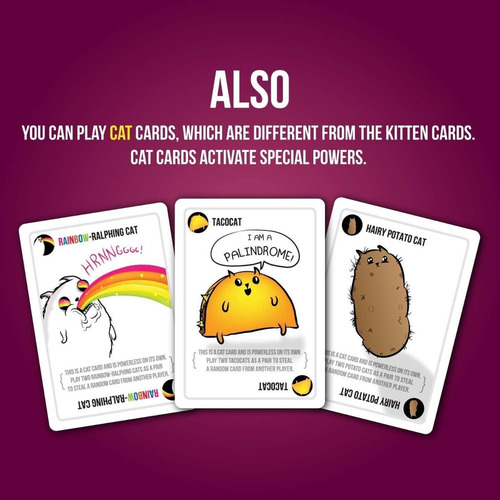Et Juego De Cartas Exploding Kittens Asmodee Party Pack