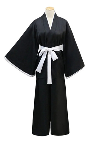 Pelucas Unisex Kuchiki Rukia De Cosplay Cos Bleach Disfraces