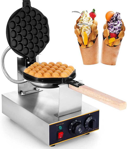 Waflera Burbuja Para Negocio Comercial Bubble Waffles