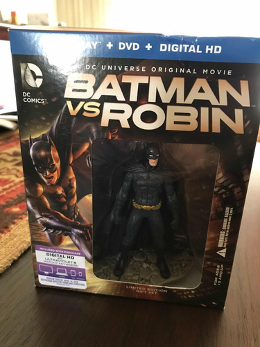 Blu-ray  + Dvd Batman Vs Robin Edicion Limitada Sellado Nuev
