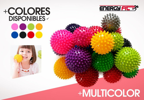Imagen 6 de 10 de Pelota Masajeadora Pinches Estimulacion Pilates Yoga Maciza