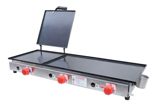Imagem 2 de 3 de Chapa Lancheira Industrial Com Abafador 31x90 Frete Gratis