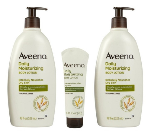 Aveeno Daily Moisturizing Lotion (18 Fl. Oz.2 Pk.+2.5 Oz)
