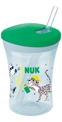 Vaso Nuk Bebe Action Cup 230 Ml +12 Meses Con Sorbete