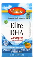 Comprar Carlson Labs Elite Dha 2270mg Y Omega 3 Liquido 100 Ml Sabor Naranja