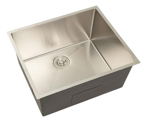 Tanque De Aço Inox 304 Pacajás 64x54 Fácil Instalação, Prata