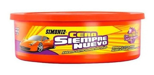 Cera Siempre Nuevo Filtro Uv Simoniz 200g O 7.1 Oz Original