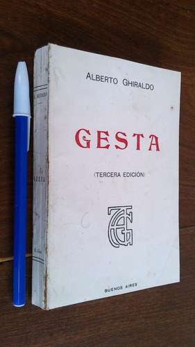 Imagen 1 de 5 de Gesta - Alberto Ghiraldo