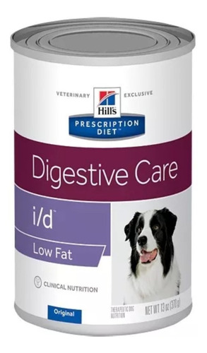 12 Latas Hill's I/d Low Fat Canine 350g.